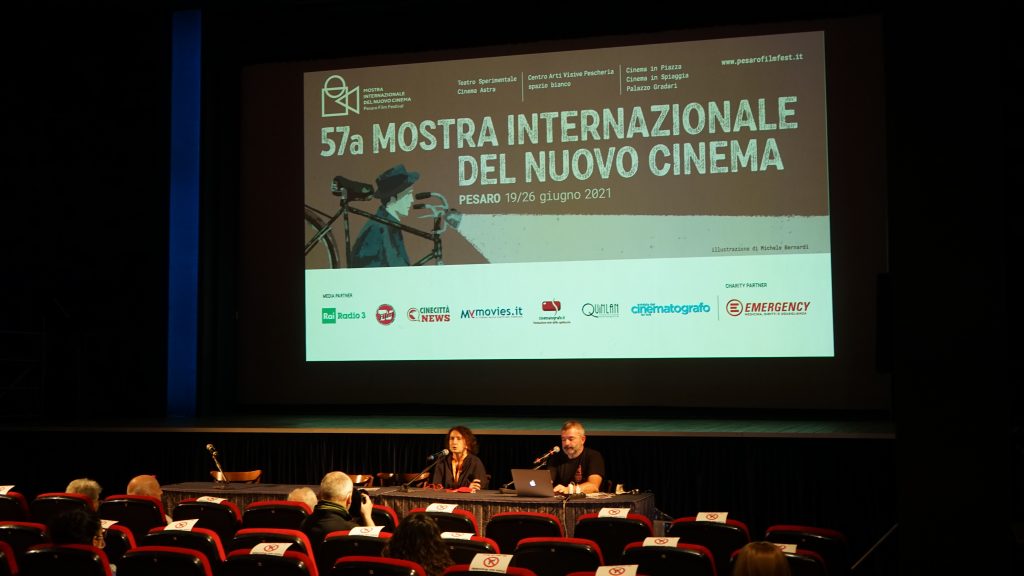Incontro con Minjung Kim, Luiza Gonçalves, Gianmarco Donaggio e Eryc Rocha al Pesaro Film Festival